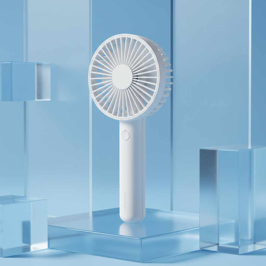 Handheld Mini Fan - Rechargeable & Portable