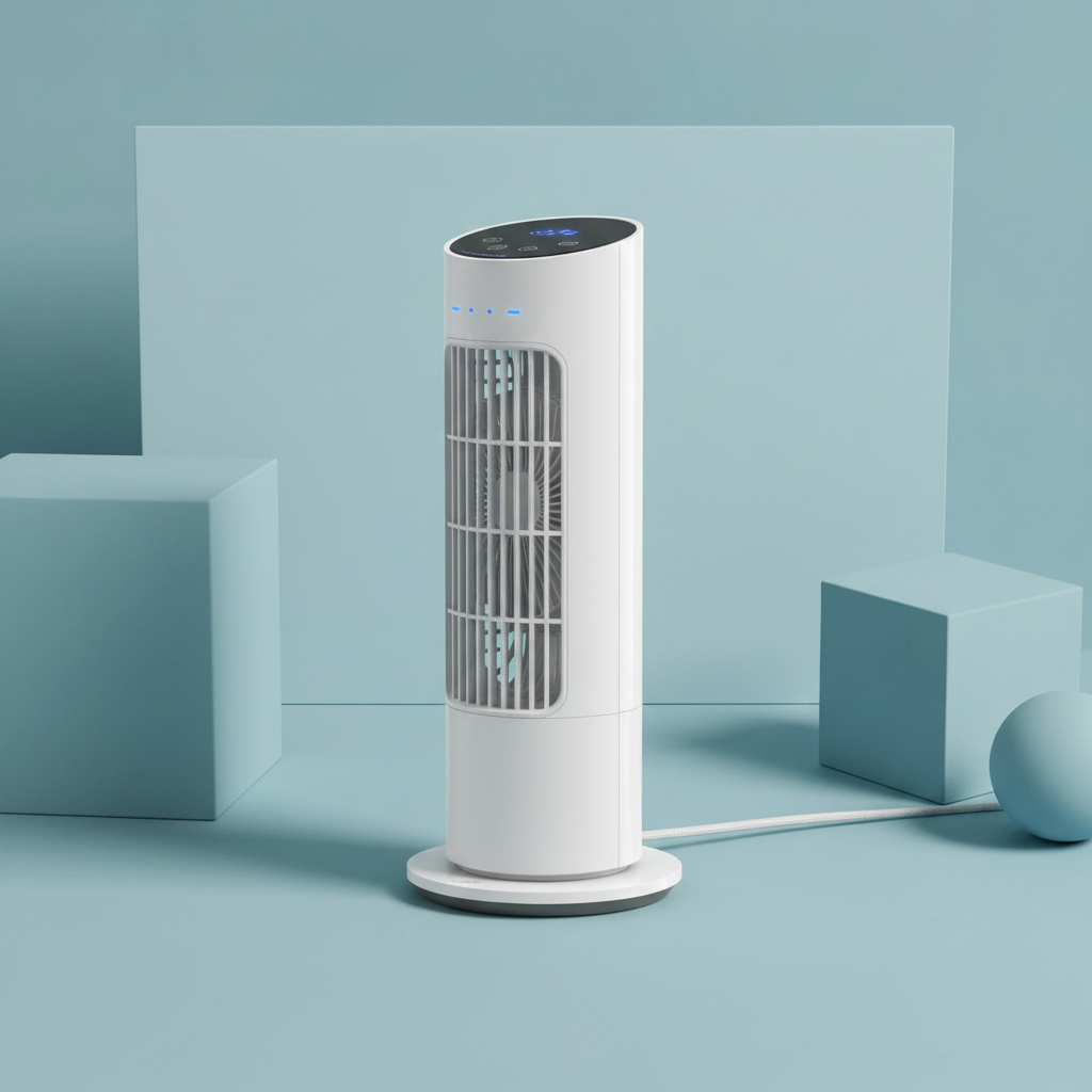 Portable Mini Tower Fan - USB Powered