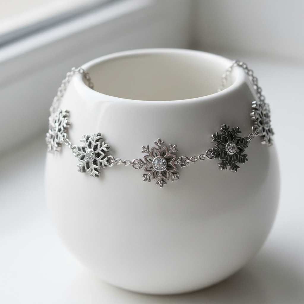 Frost Snowflake Bracelet